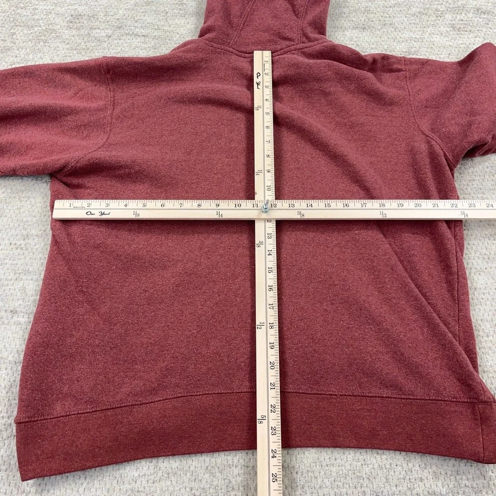 Ariat Hoodie Women Large Marron Sweatshirt  REAL USA American Flag Spell‎ Out